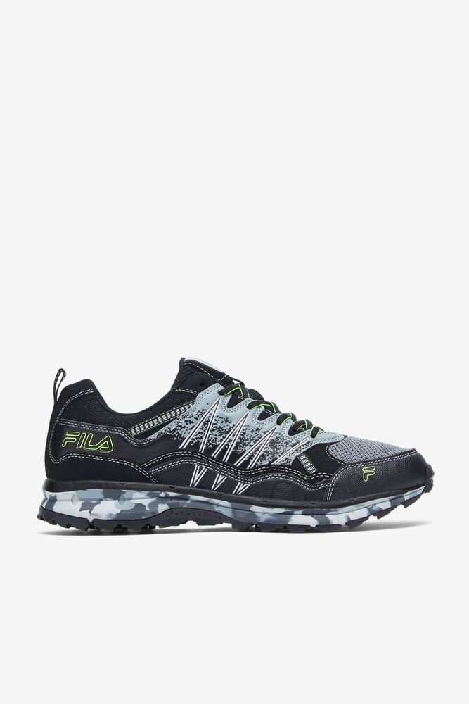 Fila Miesten Tennarit Evergrand Tr Camo Mustat - AGIX-72564